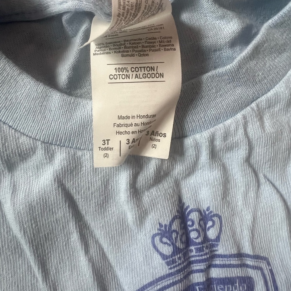 Land’s End Montessori Gifted Prep School Uniform Long Sleeve + Tee + Fleece 3T - Picture 2 of 9